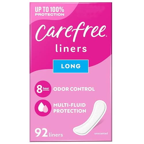 Panty Liners, Long Liners, Unwrapped, Unscented