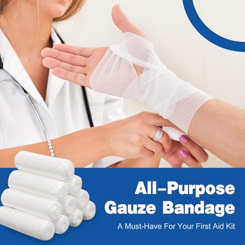 Gauze Bandage Rolls for First Aid