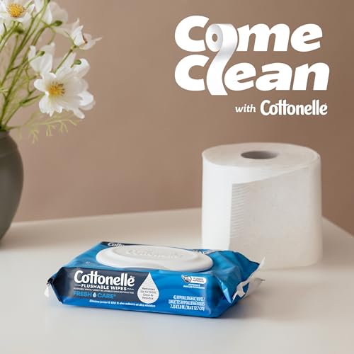 Flushable Adult Wet Wipes, 336 Count