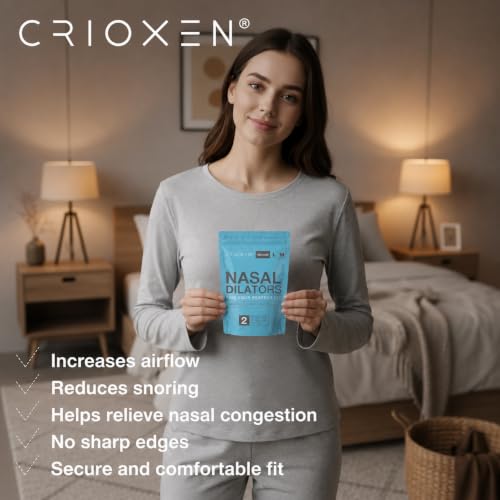 Reusable Nasal Dilator for Breathing & Snoring