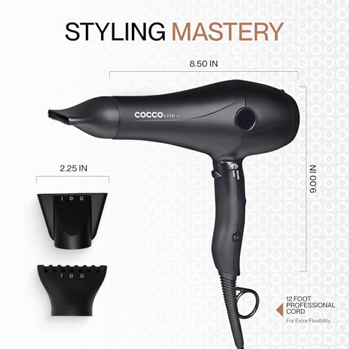 Professional Hair Styling Bundle with Dryer, Brushes & Serum