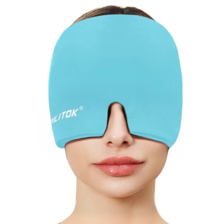 Hot & Cold Gel Migraine Relief Cap