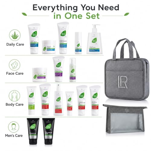 Aloe Vera 16-Piece Family Care Set