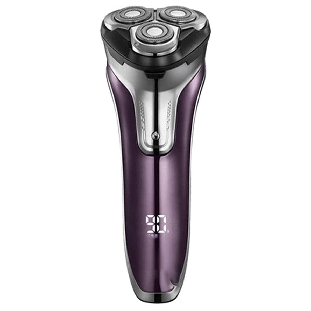 Waterproof Rotary Electric Shaver with Pop-Up Trimmer