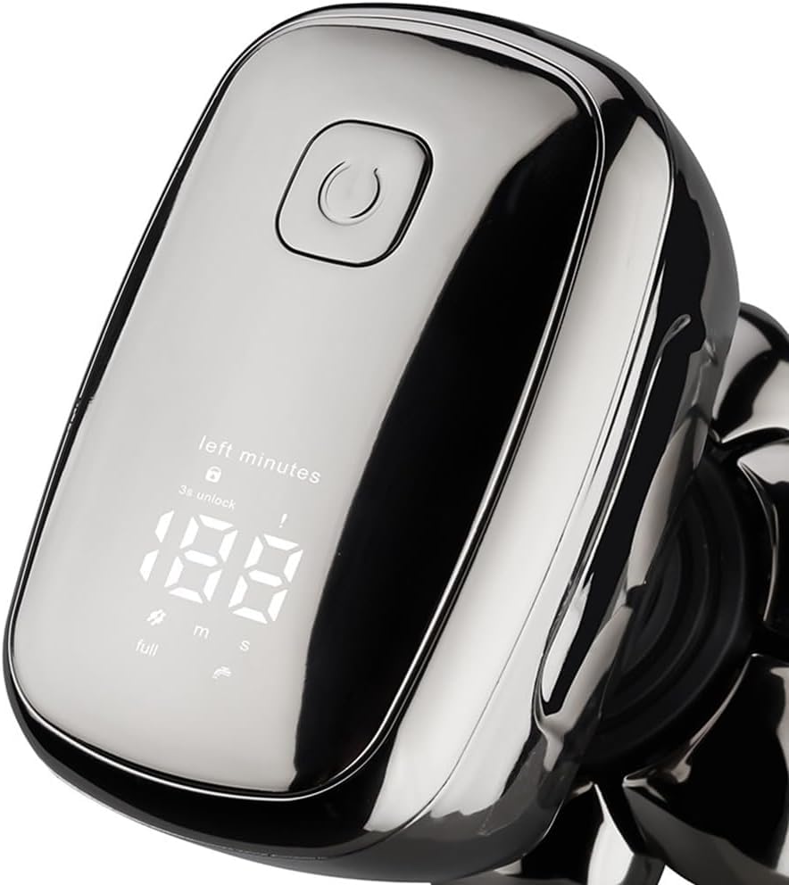7-Blade Waterproof Head Shaver & Grooming Kit