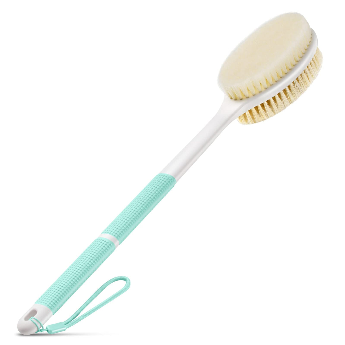 Long Handle Body Scrubber with Dual Bristles