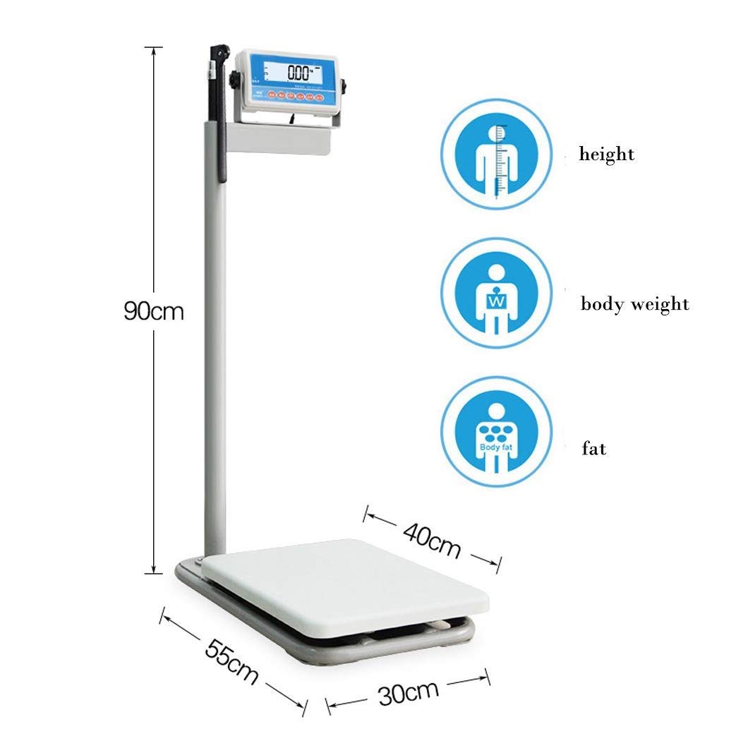 Digital Physician Scale with Height Rod