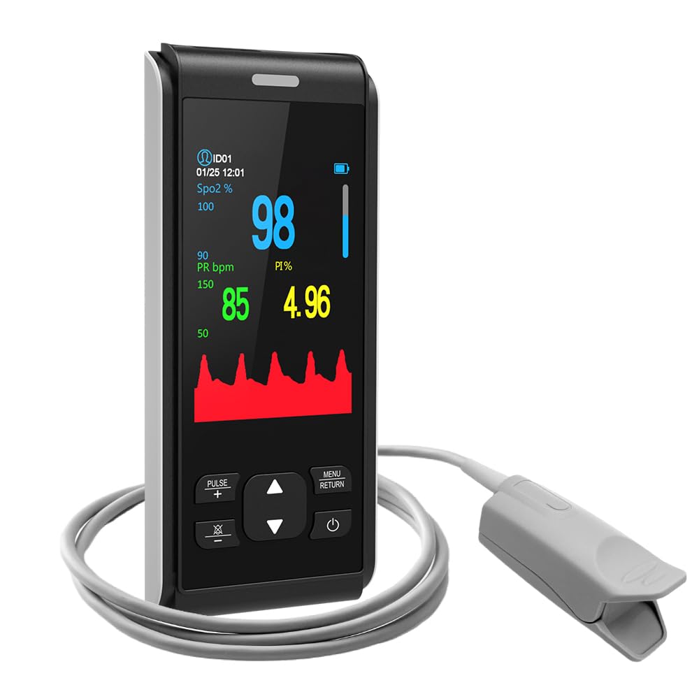 Handheld Fingertip Pulse Oximeter