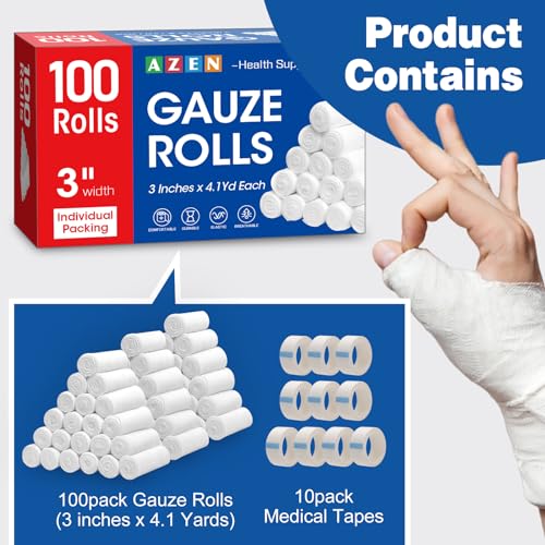 Gauze Bandage Rolls for First Aid