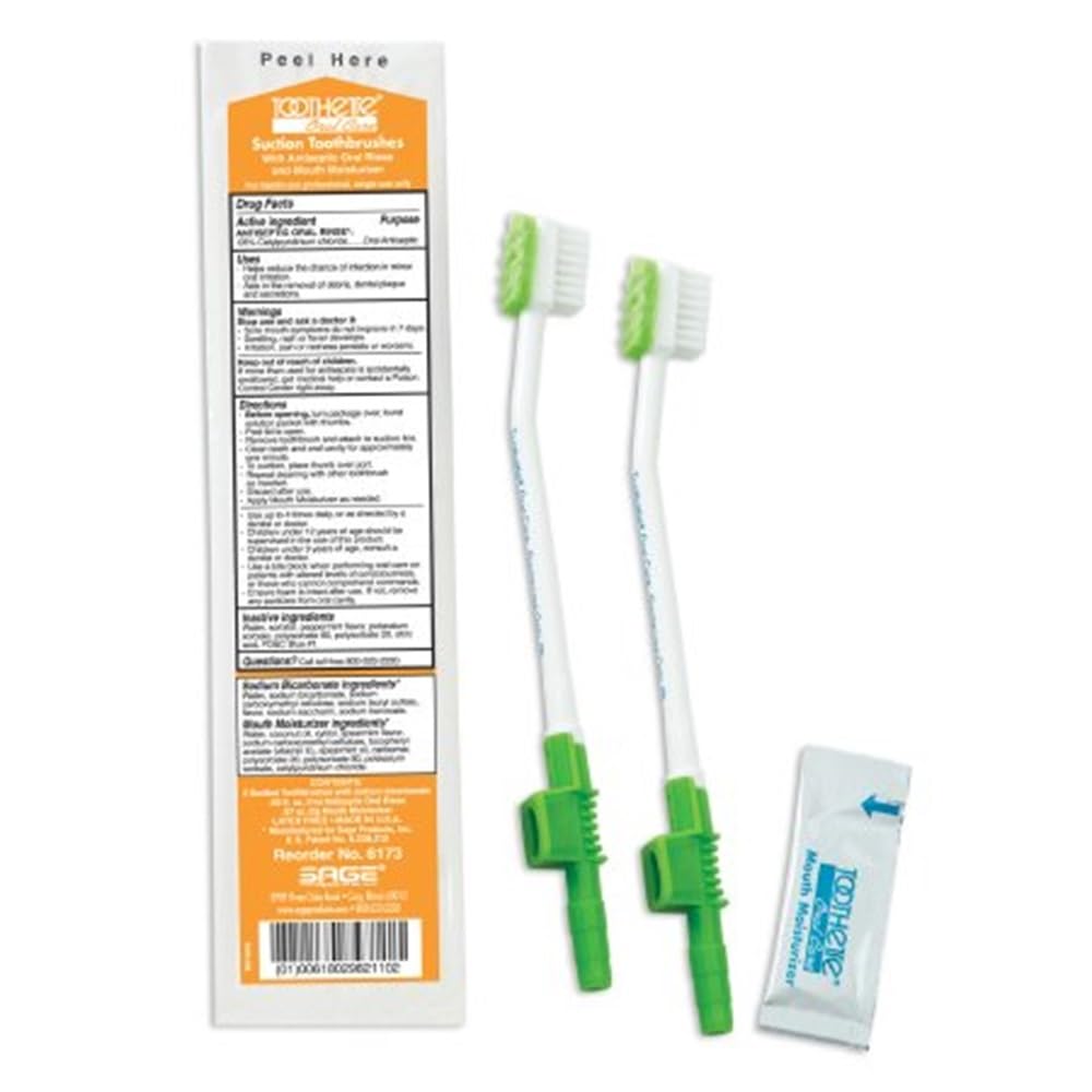 Suction Toothbrush Kit for Oral Care