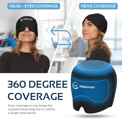 Hot & Cold Migraine Relief Head Wrap