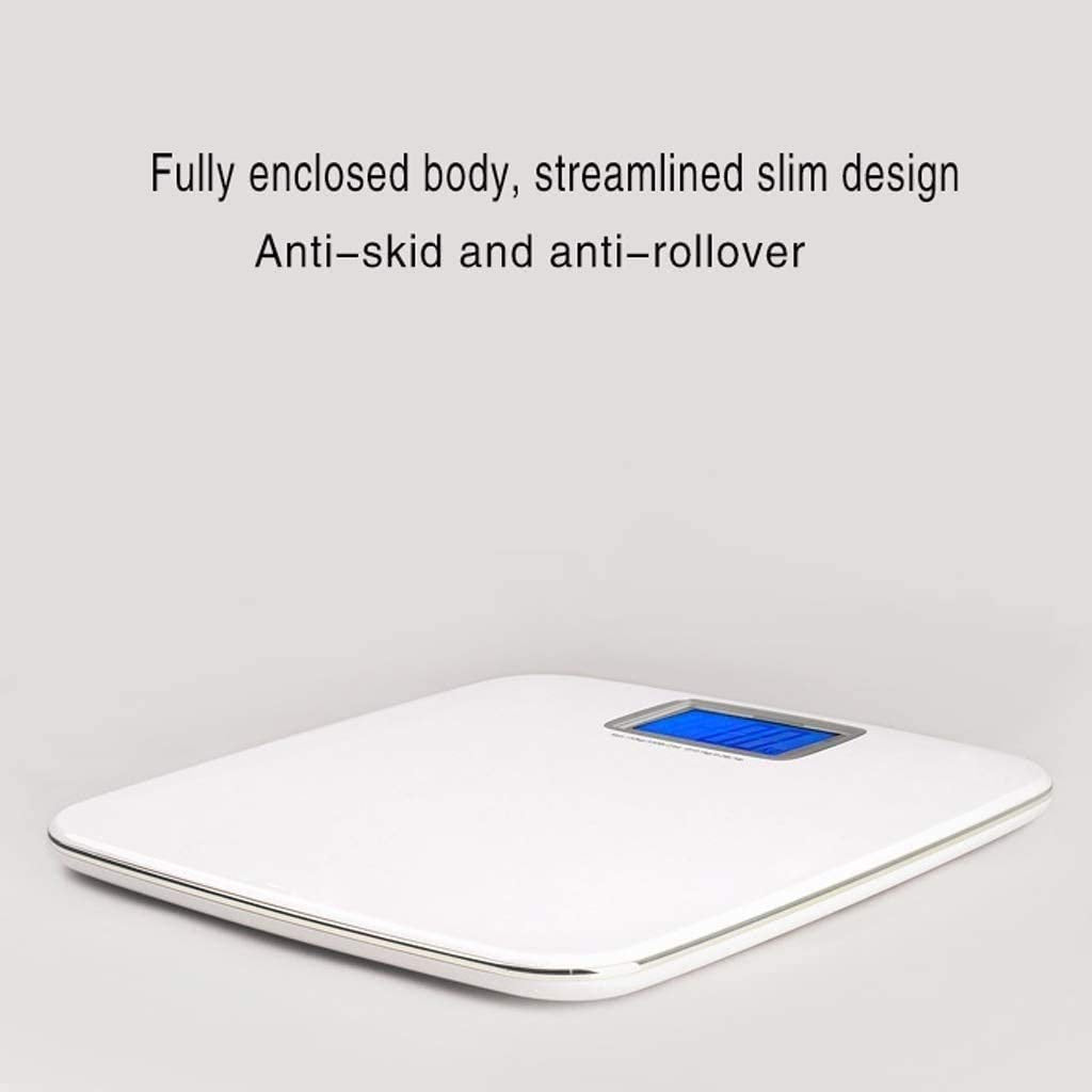 Digital Bathroom Scale with Backlit LCD