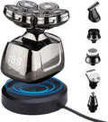 7-Blade Waterproof Head Shaver & Grooming Kit