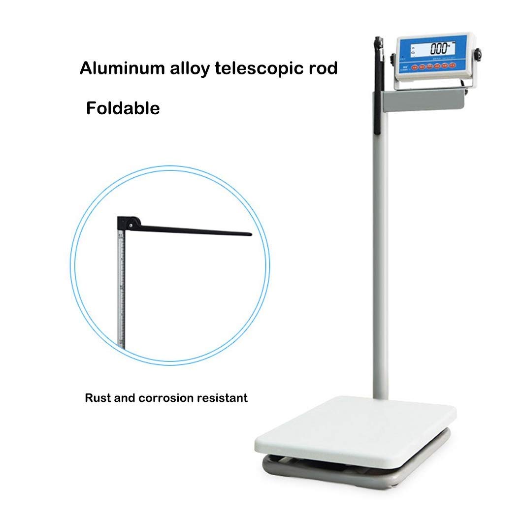 Digital Physician Scale with Height Rod