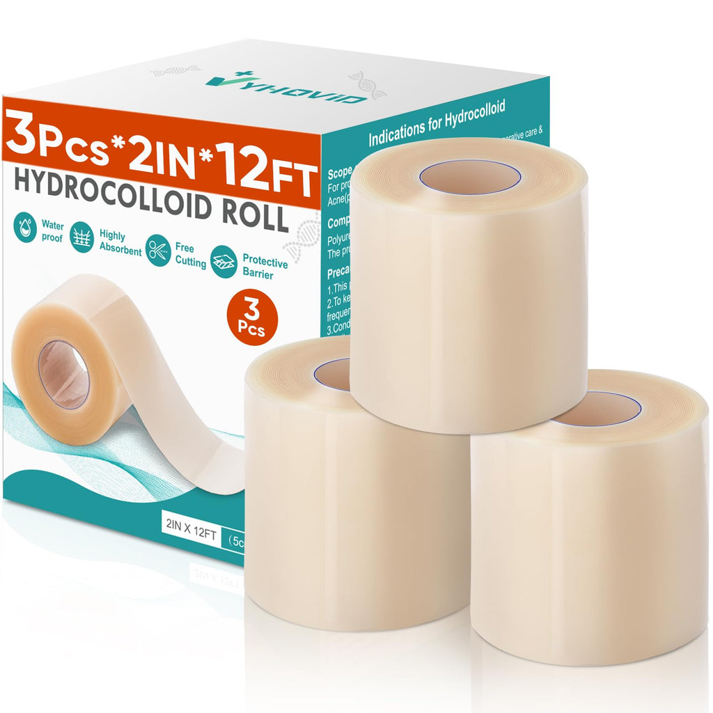 Hydrocolloid Roll for Wound Dressings
