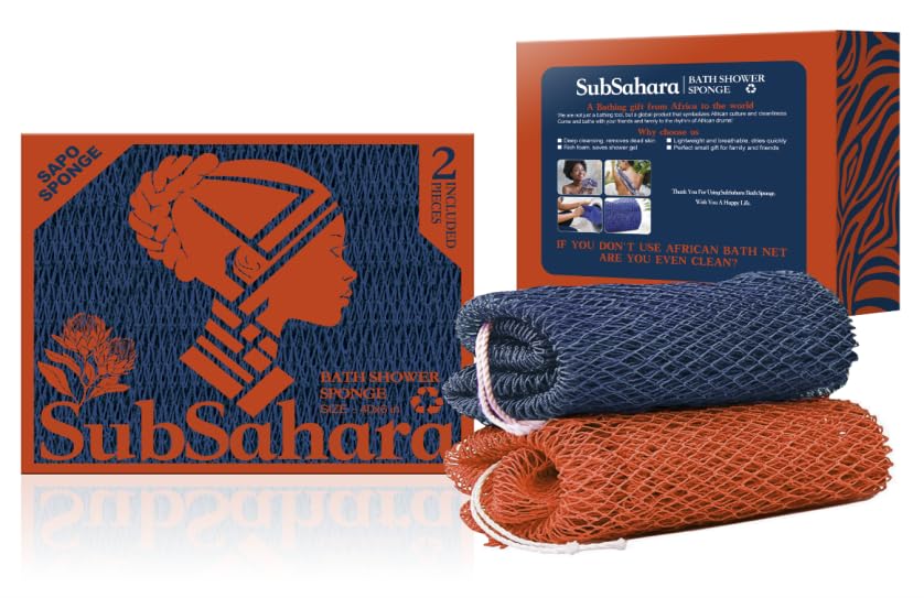 African Net Bath Scrubber
