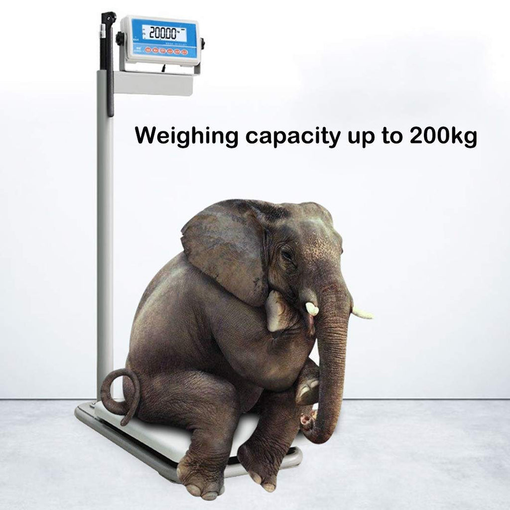 Digital Physician Scale with Height Rod