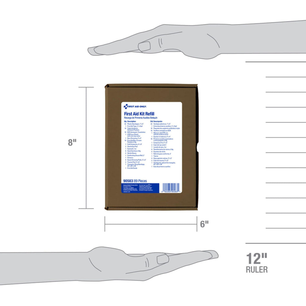183-Piece First Aid Kit Refill