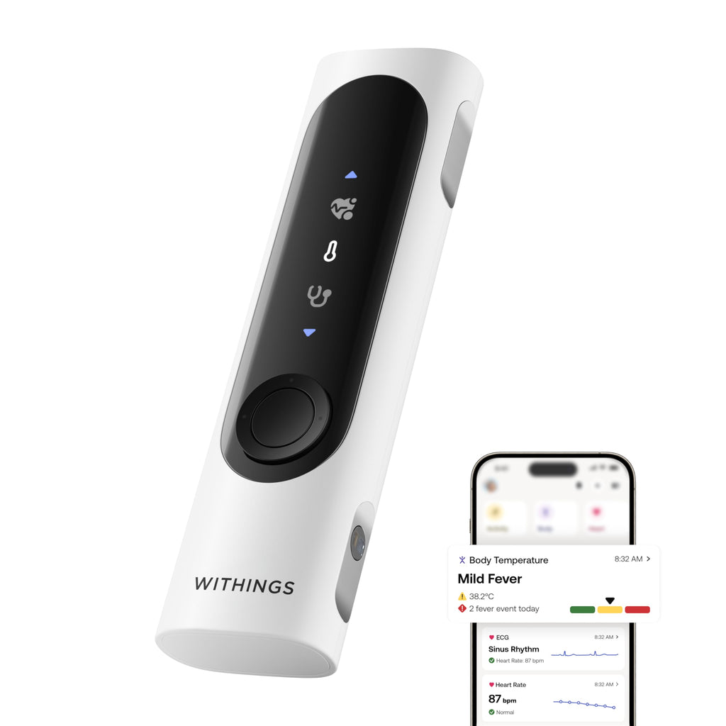 MultiScan Smart Thermometer, ECG & Digital Stethoscope