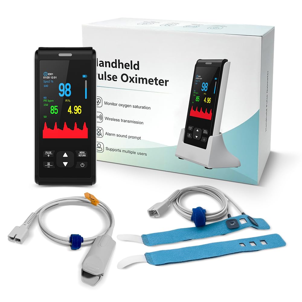 Handheld Fingertip Pulse Oximeter
