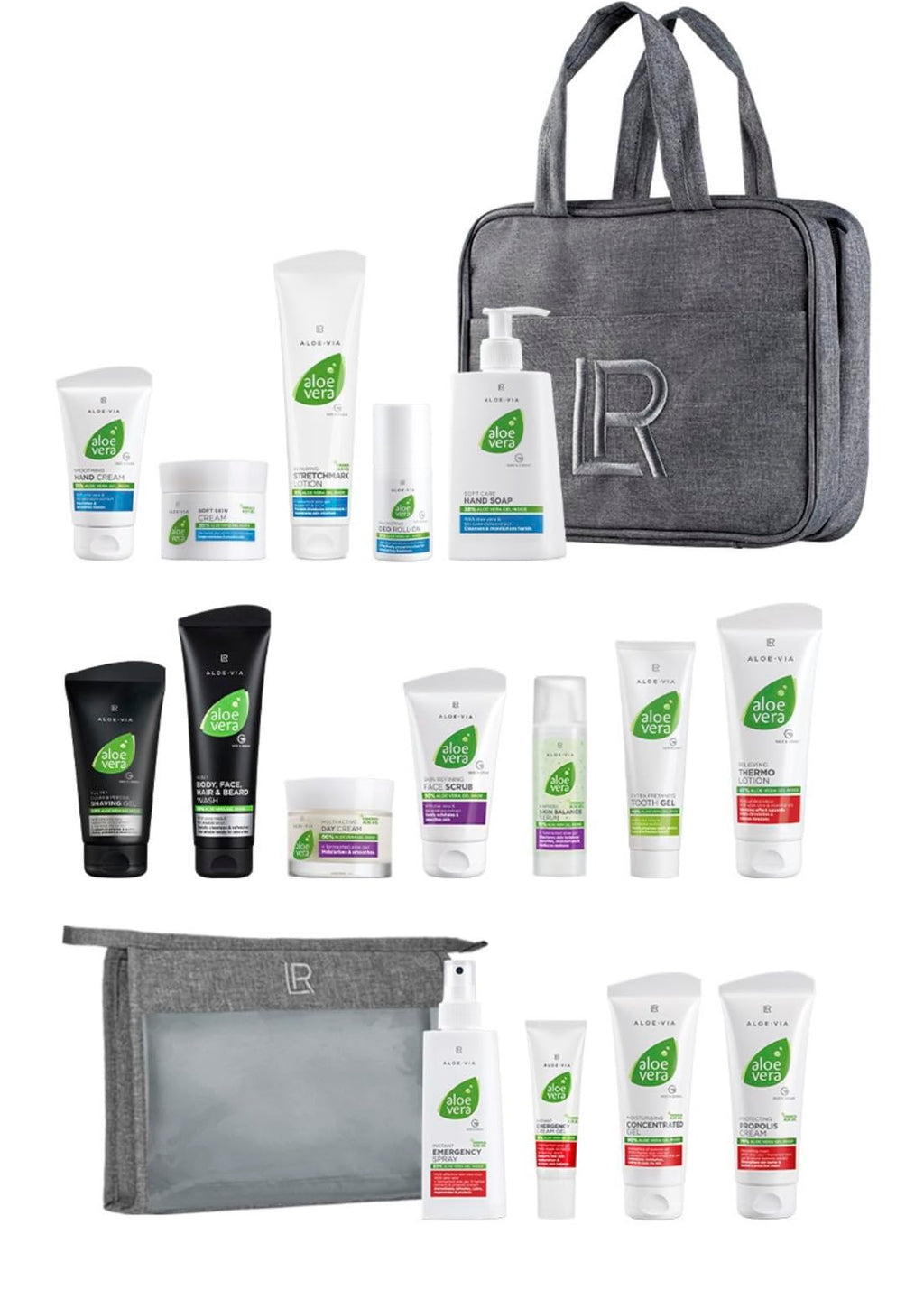 Aloe Vera 16-Piece Family Care Set