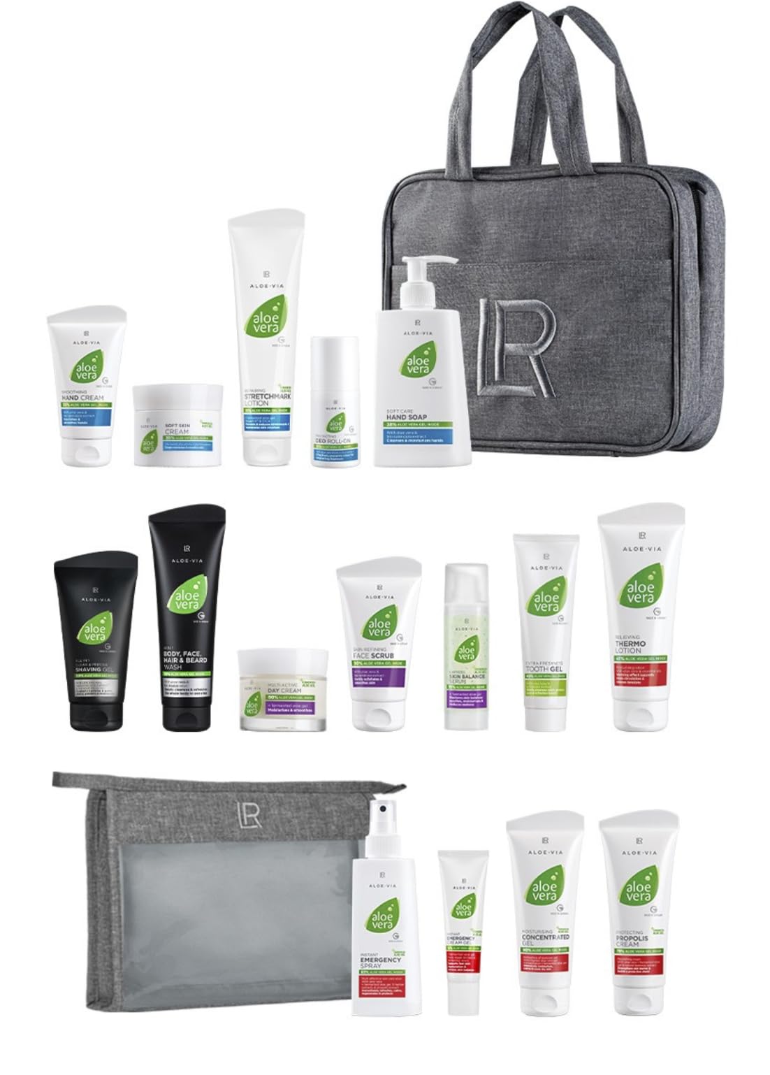 Aloe Vera 16-Piece Family Care Set