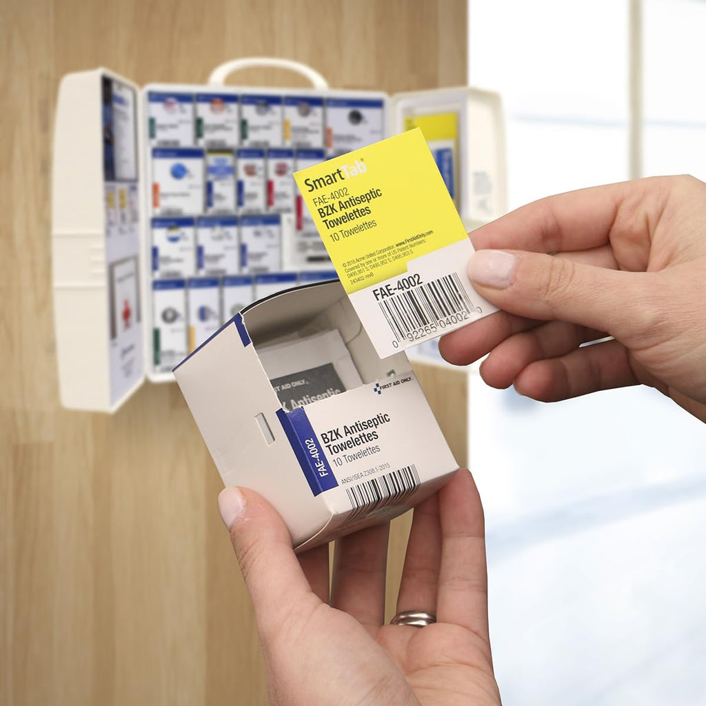 245-Piece First Aid Kit Cabinet