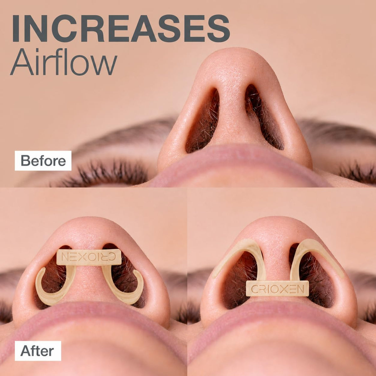 Reusable Nasal Dilator for Breathing & Snoring
