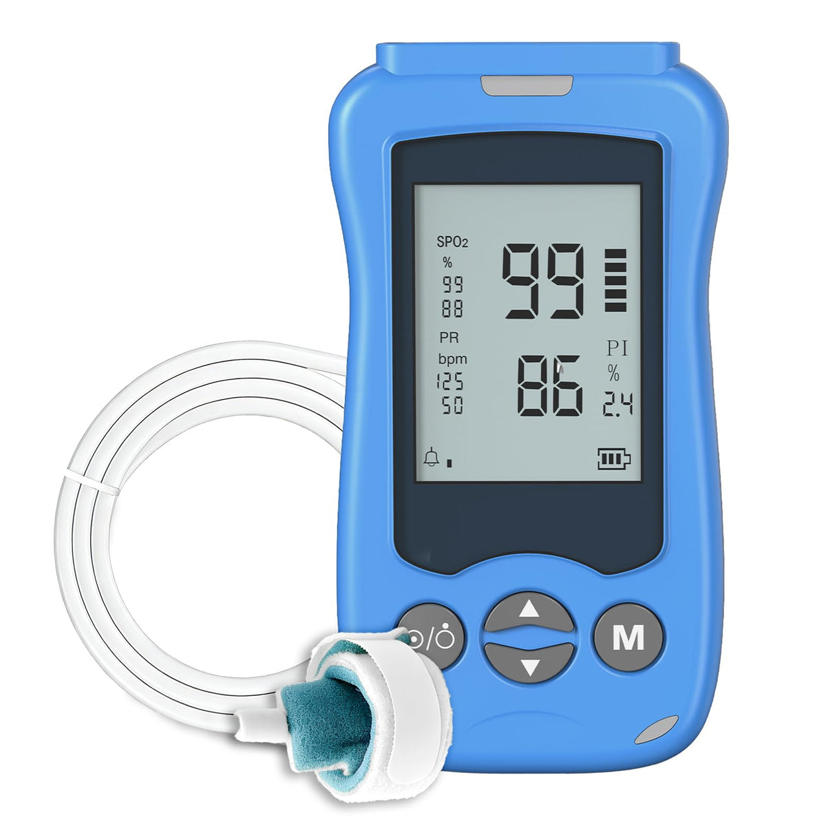 Pulse Oximeter Large 2.4‑inch HD LCD Display