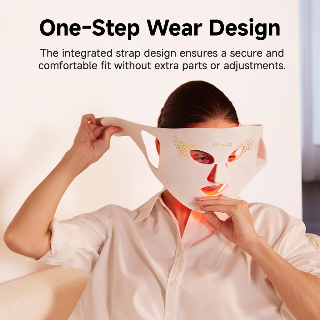Red Light Therapy Face & Neck Mask