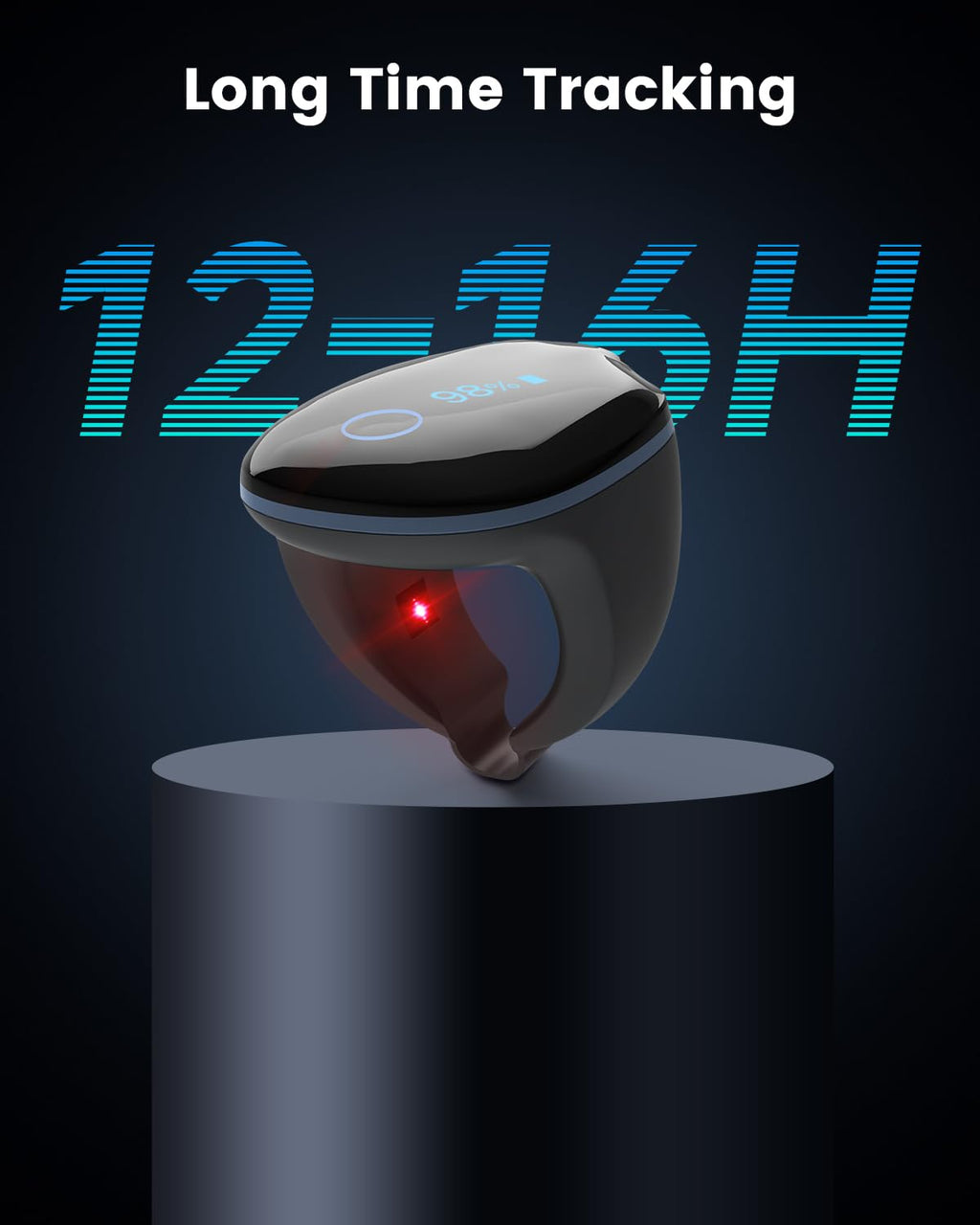 Wearable Bluetooth Finger Pulse Oximeter