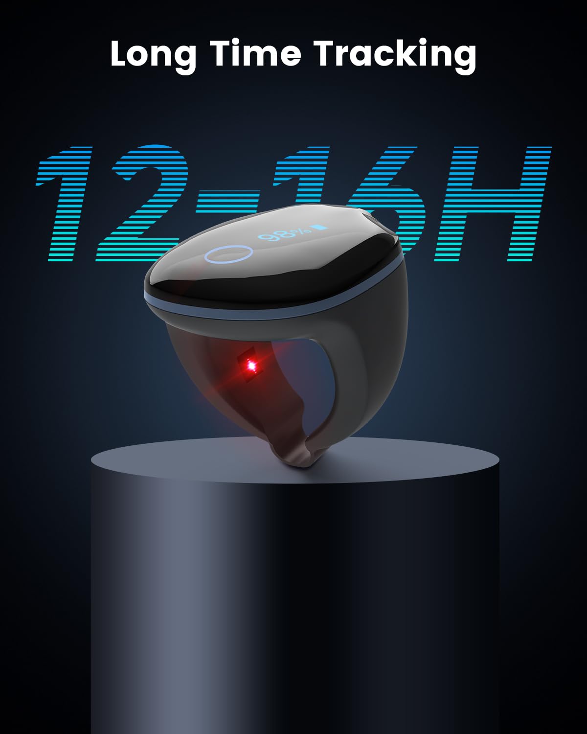 Wearable Bluetooth Finger Pulse Oximeter