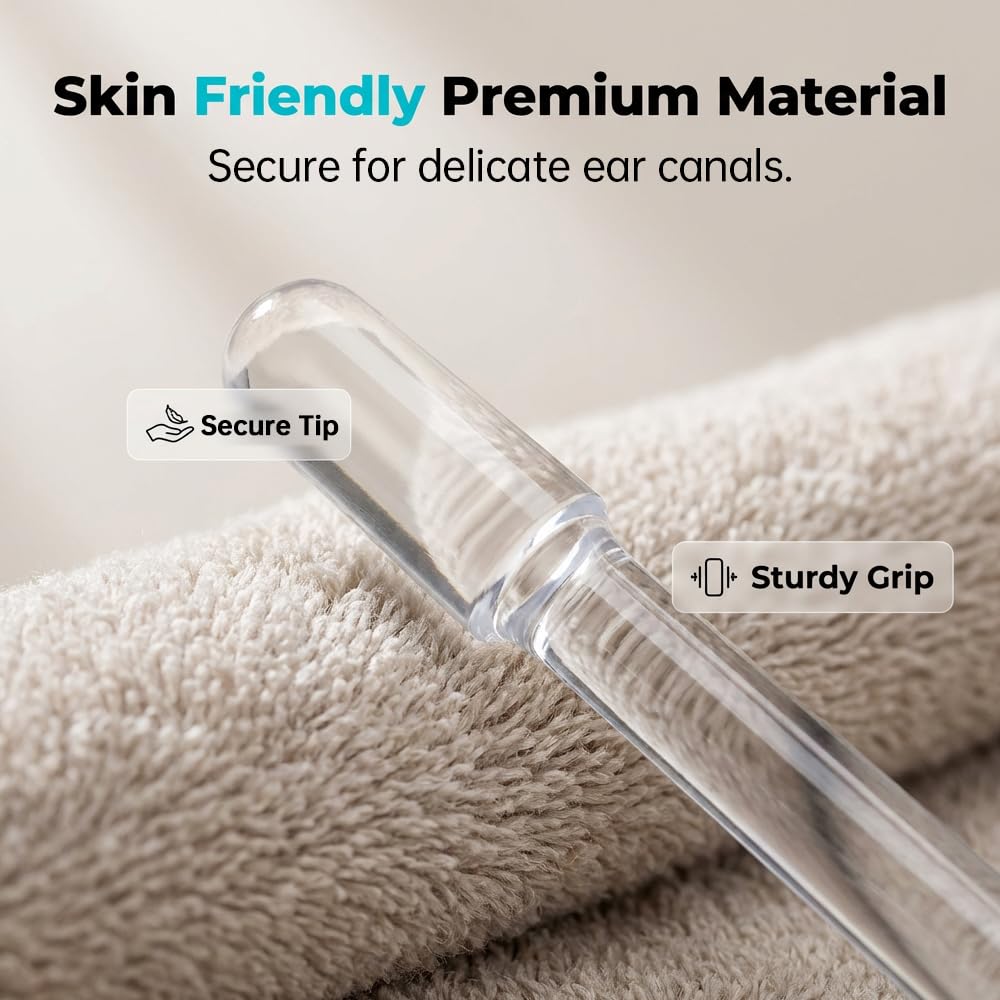 Reusable Adhesive Ear Cleaning Tool
