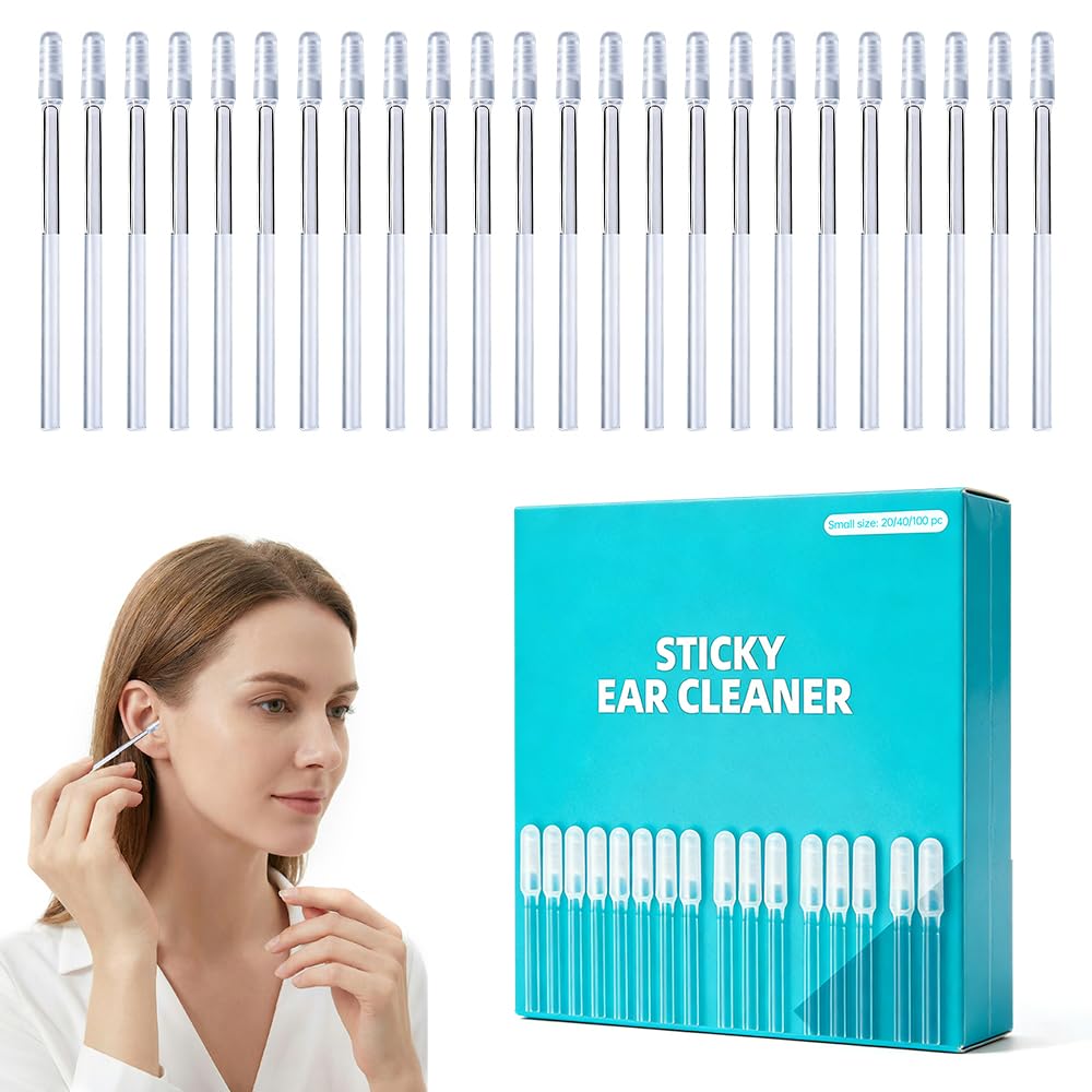 Reusable Adhesive Ear Cleaning Tool