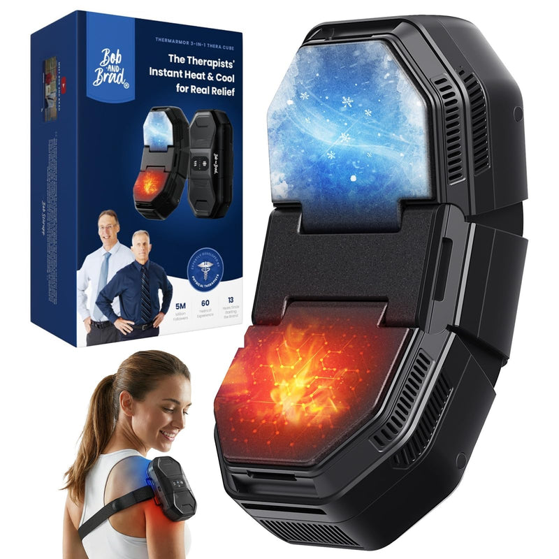 BOB AND BRAD ThermArmor 3-in-1 Electric Ice Pack, Heat, Cold & Contrast