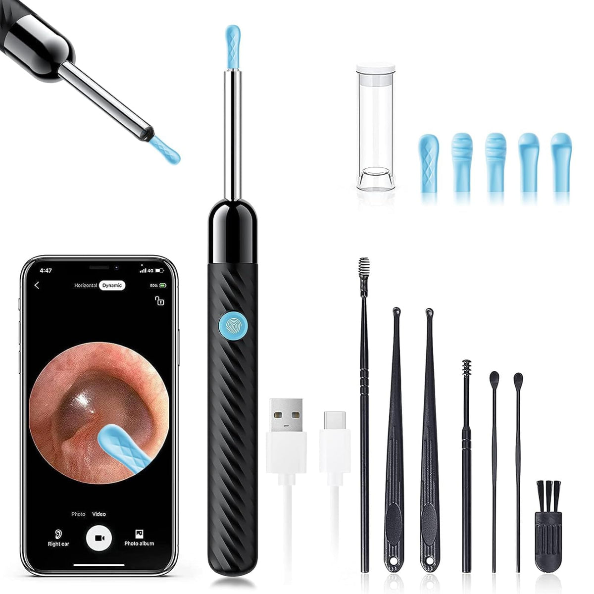 Ear wax removal kits