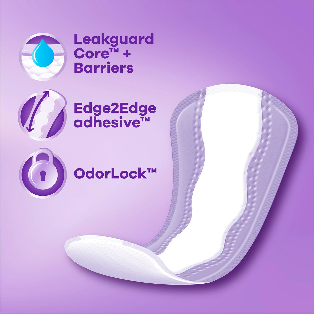 Extra-Long Unscented Panty Liners