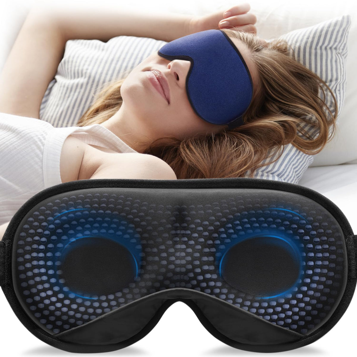 Weighted 3D Sleep Eye Mask