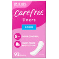 Panty Liners, Long Liners, Unwrapped, Unscented