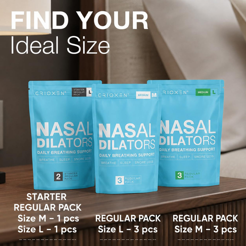 Reusable Nasal Dilator for Breathing & Snoring