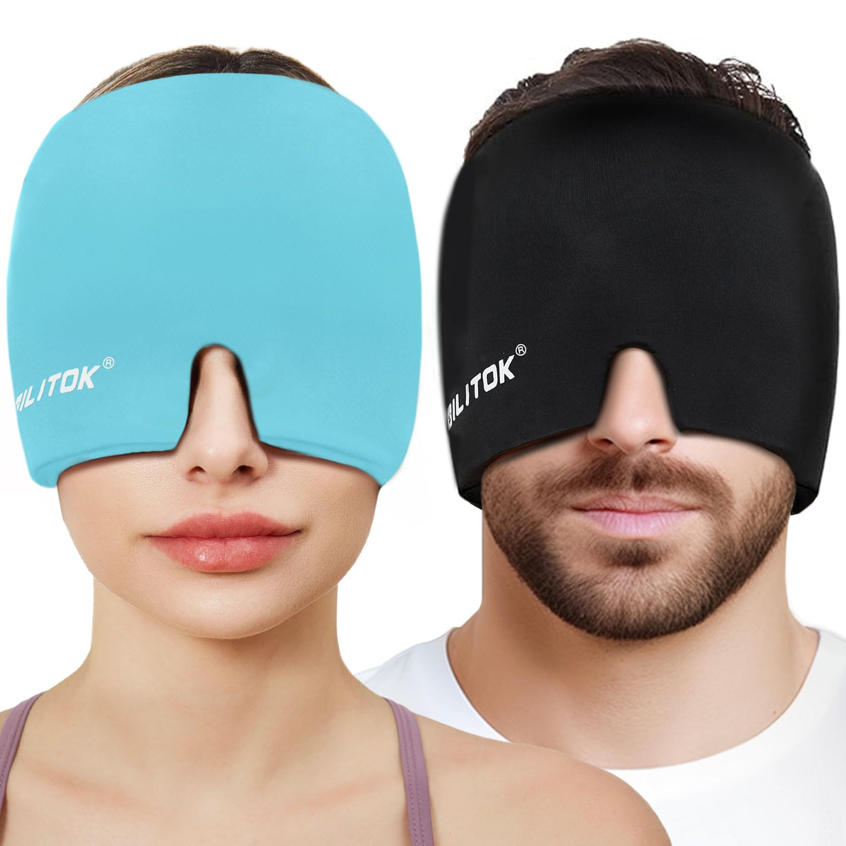 Hot & Cold Gel Migraine Relief Cap