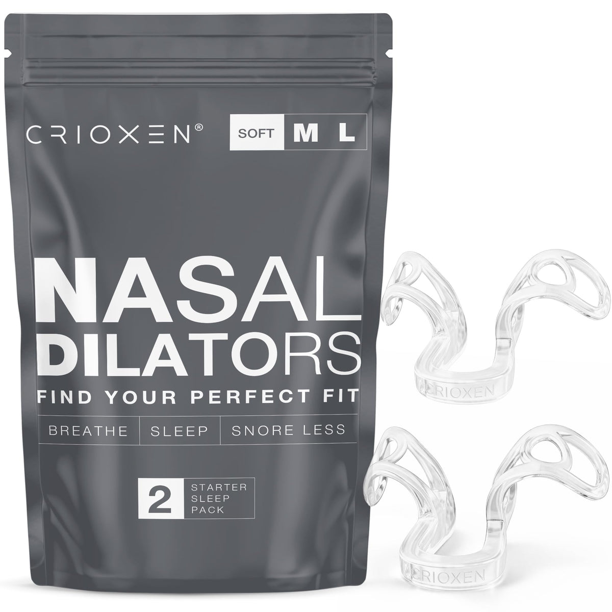 Reusable Nasal Dilator for Breathing & Snoring