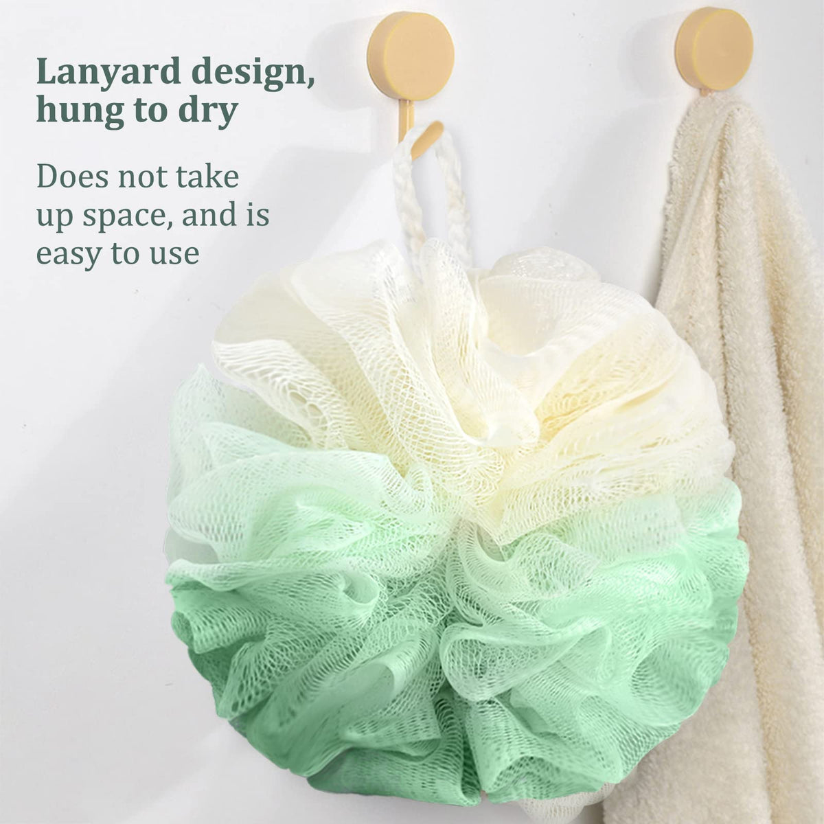 Loofah Bath Sponge Body Scrubber