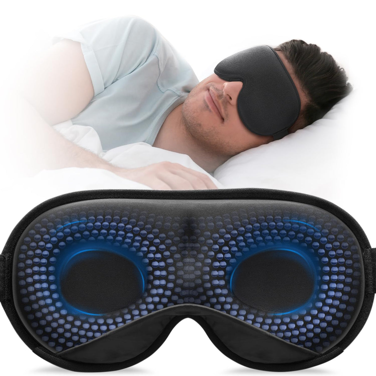 Weighted 3D Sleep Eye Mask