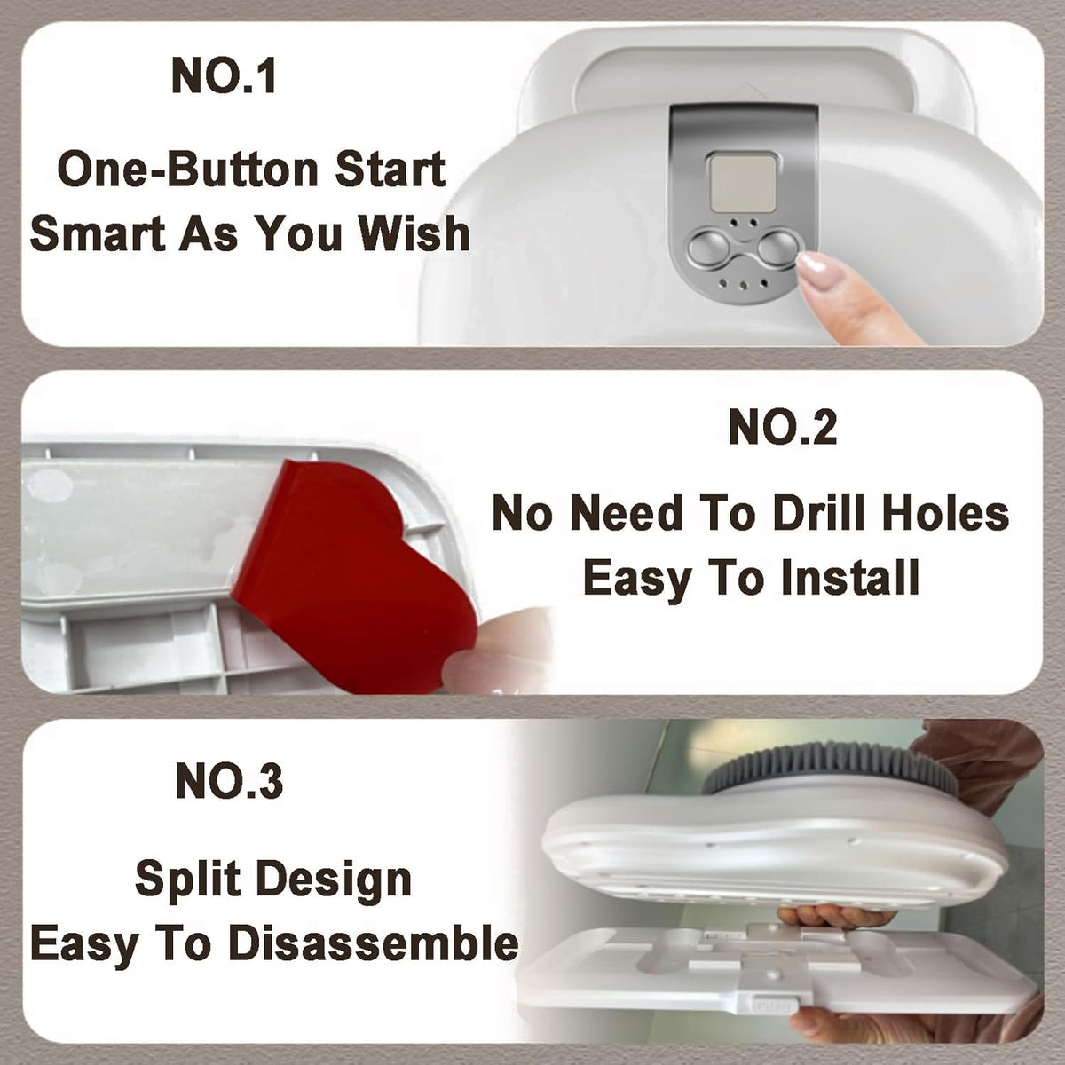 Electric Back Scrubber for Deep Cleansing