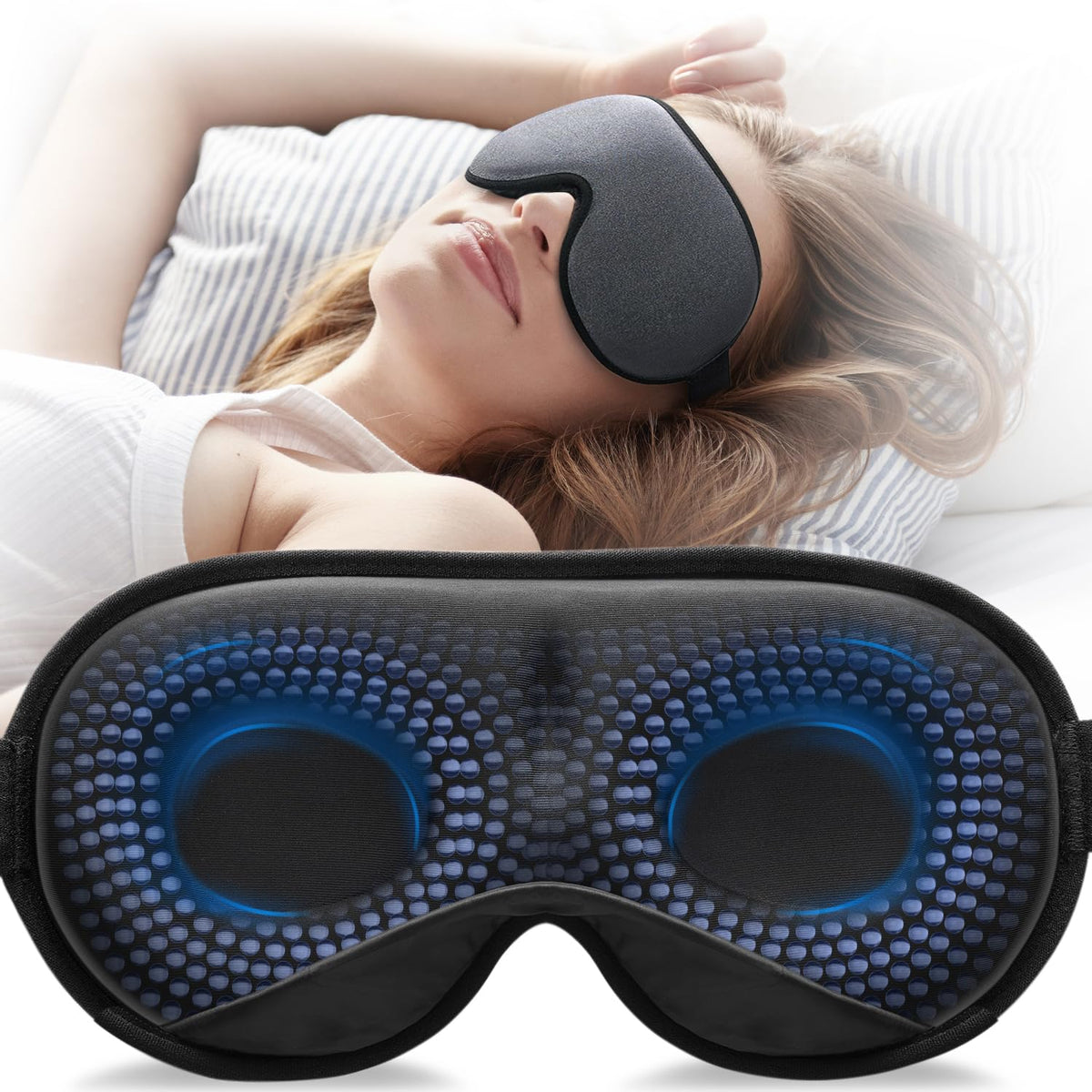 Weighted 3D Sleep Eye Mask