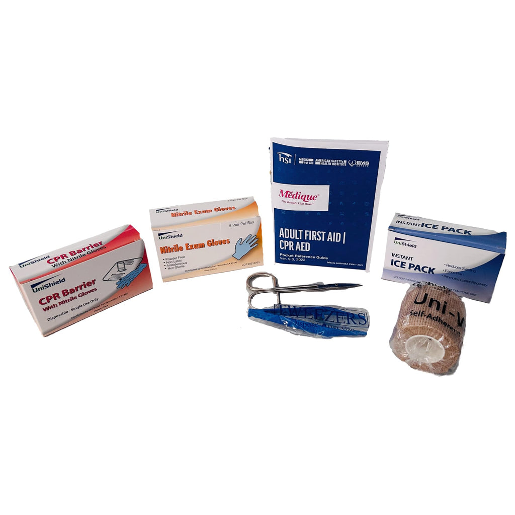 Wall-Mounted Metal First Aid Cabinet