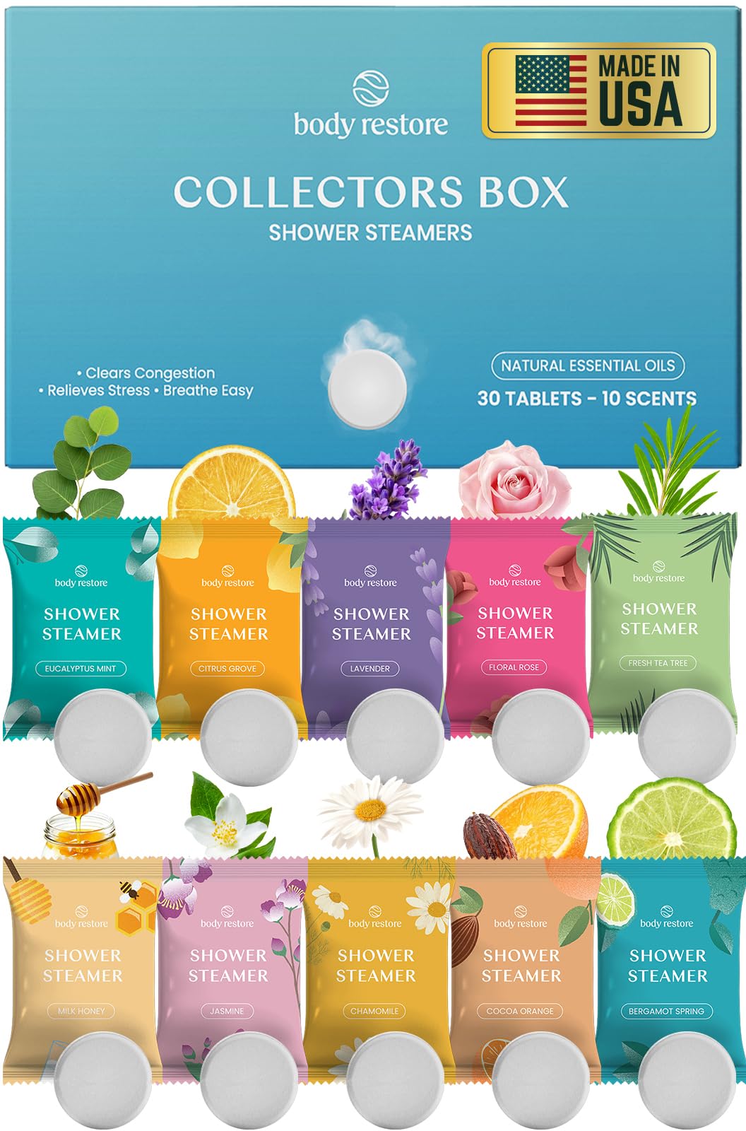 Body Restore Shower Steamers