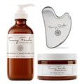 Body Lotion, Polish & Gua Sha Care Set