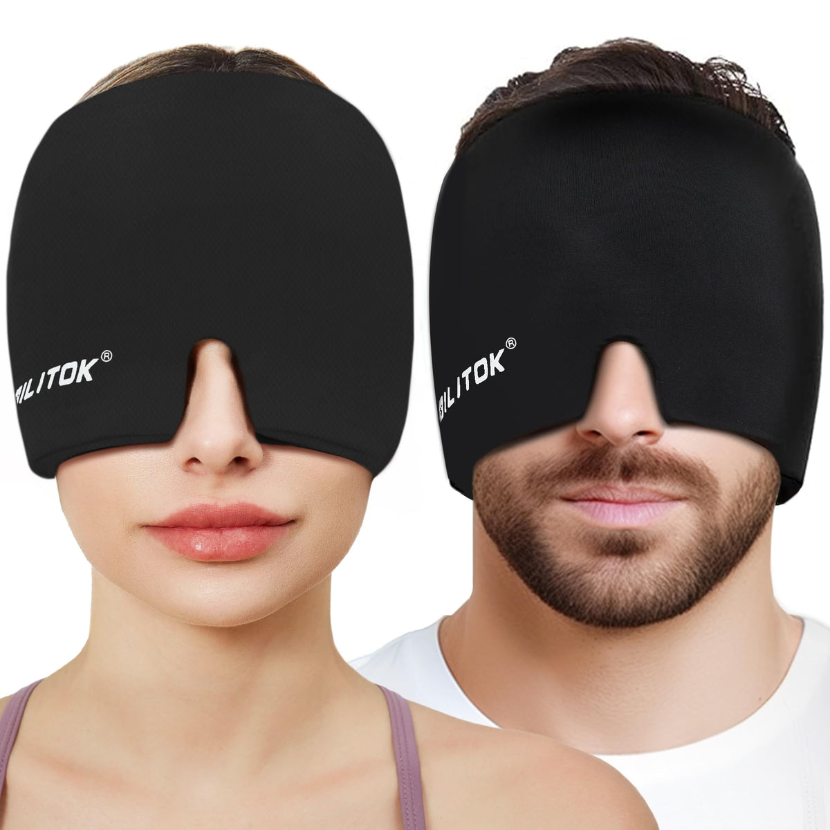 Hot & Cold Gel Migraine Relief Cap